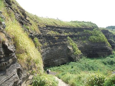 Suwolbong, sea
cliffs of tuff