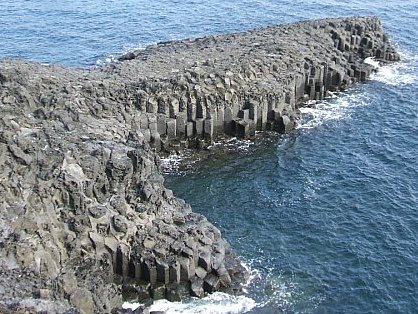 Daepodong, columnar joints