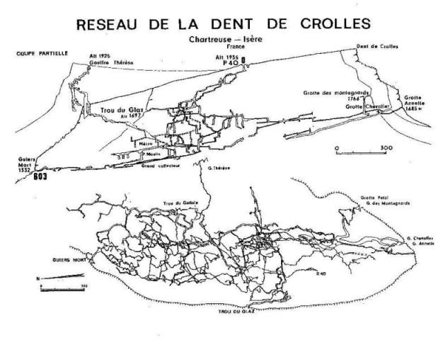 Survey of Reseau de la Dent de Crolles