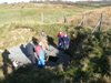 Stainsby's Shaft - installing the fixed ladder