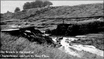 Looking upstream towards Blackmoor Shaft, photo T Elkin